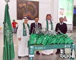 الخطوط الجوية السعودية تحتفي بالذكرى الـ 85 للمملكة