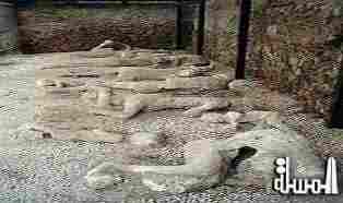 اكتشاف مقبرة من عصر ما قبل الرومان في مدينة بومبي الإيطالية