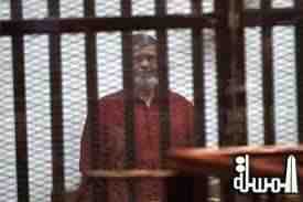تأجيل محاكمة مرسي بالتخابر مع قطر إلى 9 نوفمبر لسوء الأحوال الجوية