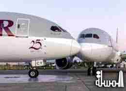 الخطوط القطرية تضيف طائرتين بوينج 787 دريملاينر الى اسطولها