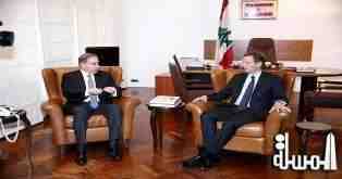 وزير سياحة لبنان يبحث مع السفير الفرنسى العلاقات الثنائية