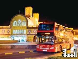 جولة سياحية فى الشارقة توسع خدماتها لنقل الركاب بين الامارة و دبي