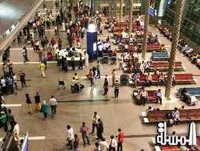 تأثير محدود على مطار حمد الدولى والرحلات الجوية لتسرب مياه الامطار