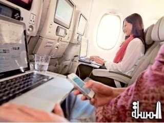 إنترنت الجيل الرابع على رحلات شركات الطيران قريبا