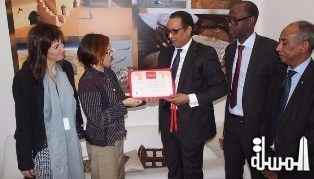 الجناح الموريتانى بمعرض فيتور السياحى ينال شهادة الامتياز من بين 170 دولة