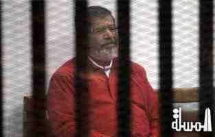 الجنايات تنظر اليوم محاكمة مرسي وآخرين في قضية التخابر مع قطر
