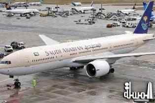 إخلاء طائرة سعودية بمطار مدريد بعد بلاغ بوجود قنبلة على متنها