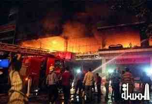 مصرع 17 شخص معظمهم أجانب في حريق بفندق في كردستان