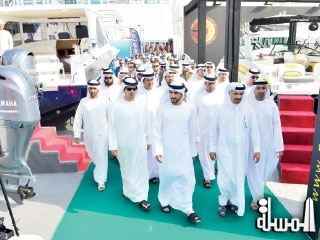انطلاق فعاليات معرض دبي العالمي للقوارب