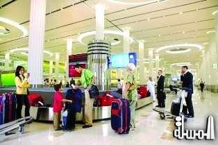 138 كلم طول أحزمة الحقائب في مطار دبي
