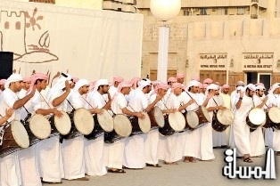 سعيد القاسمي يفتتح أيام الشارقة التراثية بالقرية التراثية في خورفكان