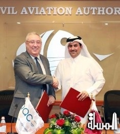 هيئة الطيران القطرية توقع مذكرة تفاهم مع الاتحاد العربي للنقل الجوي