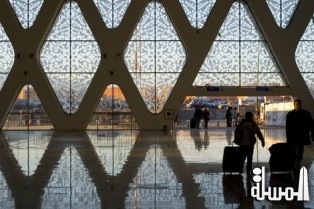 انخفاض حركة المسافرين بمطار مراكش الدولى خلال الربع الاول