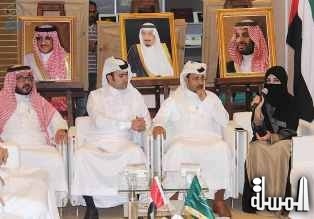 الجناح السعودي بمعرض ابوظبي الدولي للكتاب يواصل فعالياته