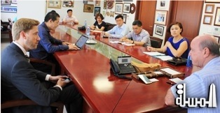 Guangdong Official Delegation of China and World Bank discuss tourism with Seychelles Minister St.Ange