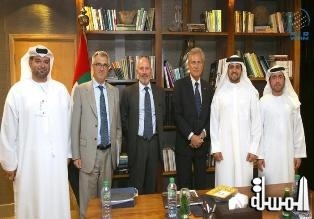 بحث التعاون بين التطوير والاستثمار السياحي و جمعية الصداقة الإماراتية - الإيطالية