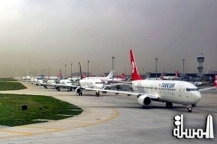 مطار أتاتورك الدولي يشهد ازدحام كبير بسبب القمة العالمية للعمل الإنساني