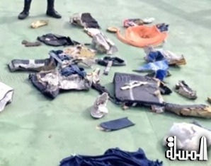 لجنة التحقيق المصرية: نقل 18 مجموعة من حطام الطائرة الى معامل البحث الجنائى