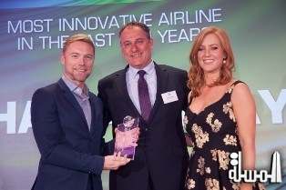 الاتحاد للطيران تفوز بجائزة أكثر شركة طيران مبتكرة في ال 10 أعوام الأخيرة