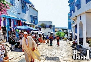 21 % تراجع عدد السياح فى تونس خلال النصف الاول