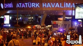 ارتفاع حصيلة تفجيرات مطار أتاتورك في إسطنبول الى 183 قتيل وجريح
