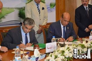 توقيع بروتوكول تعاون بين وزارة البيئة و الهيئة العربية للتصنيع