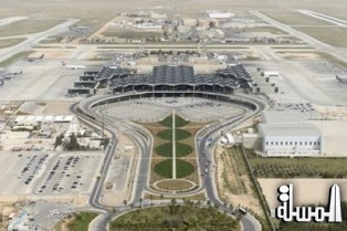 3.4 مليون مسافر عبر مطار الملكة علياء الدولي خلال النصف الأول