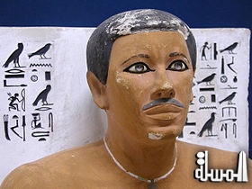 مدير عام المتحف المصري تؤكد عدم صحة خبر ترميم خاطئ بتمثال رع حتب