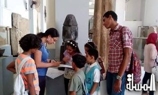 المتحف المصرى ينظم برنامج تعليمي للأطفال بعنوان (الوان أجدادنا)