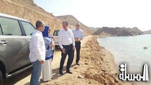 Maitha Al Mahrouqi conducts a field visit to Jabel Sifa and Al Khairan Resort Projects
