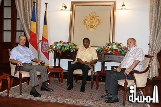 President Faure holds first meeting with President Michel and President Mancham