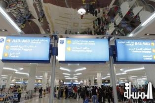 مطار دبي يسجل 2.7% زيادة فى حركة السفر أكتوبر الماضى