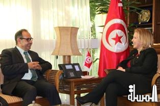 وزير السياحة التونسية تبحث تسوية الملفات العقارية مع كاتب الدّولة