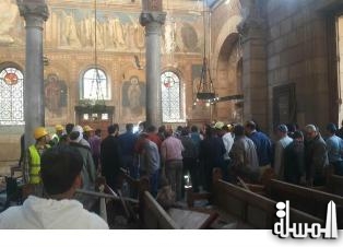 مقتل 5 أشخاص واصابة 13 في انفجار داخل كاتدرائية الأقباط الأرثوذكس بالقاهرة