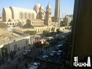 ارتفاع ضحايا انفجار الكاتدرائية بالقاهرة الى 20 قتيلا و35 مصاب