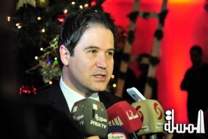 بحضور وزير السياحة.. إضاءة شجرة الميلاد في فندق الداما روز بدمشق