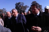 محلب و العنانى يتفقدا مشروع تطوير هضبة الاهرامات