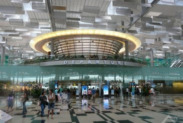 5.7 % نسبة ارتفاع حركة المسافرين بمطار سنغافورة الدولي
