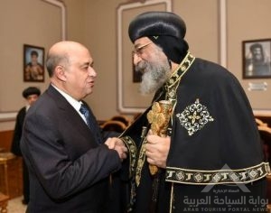 عاجل..وزير سياحة مصر يحيى راشد يدين حادث كنيستى مارجرجس و المرقسية ويعزى اسر الضحايا