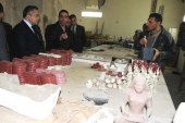 وزير الاثار يتفقد قلعة صلاح الدين الايوبي وورشها الحرفية
