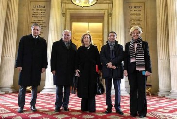 وزيرة السياحة التونسية تلتقى بشخصيا فرنسية بمقر مجلس الشيوخ في باريس