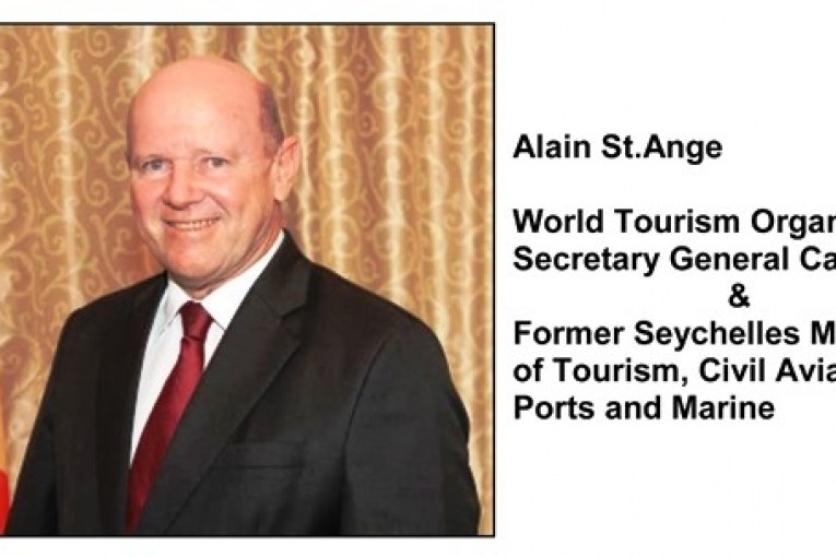 Secretary،Alain St.Ange، Madrid ،Organization،Tourism،Seychelles،Minister،World ،FITUR،General،