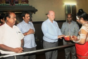 Hindus of Seychelles offer special thanksgiving prayers for former Minister St.Ange as they wish him well with his bid as the Seychelles Candidate for the post of Secretary General of the UNWTO