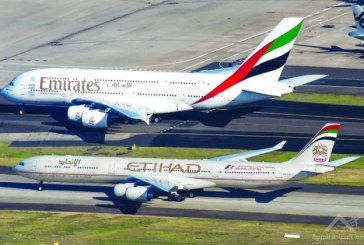 طيران الإمارات و الاتحاد ضمن قائمة أكثر 8 ناقلات أماناً حول العالم