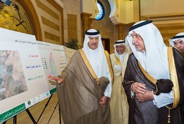 أمير مكة المكرمة يتفقد مشروع المنتزه الوطني بالهدا والشفا بصحبة رئيس هيئة السياحة