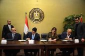 وزيرة التعاون الدولى توقع بروتوكول تعاون مع حديد المصريين وجمعية الأورمان