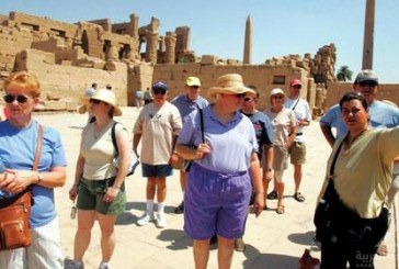 10.5 % تراجع عدد السياح الى مصر نوفمبر 2016