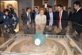رئيسة مجلس الاتحاد الفدرالي الروسي تزور متحف الفن الاسلامي بالقاهرة