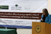 وزيرة سياحة فلسطين تفتتح المؤتمر الدولي في علم الآثار والسياحة