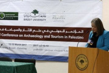 وزيرة سياحة فلسطين تفتتح المؤتمر الدولي في علم الآثار والسياحة